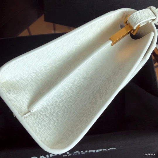 Repladies REP LEATHER CASSANDRA MINI TOP YSL POUDRE BAG HANDLE IN DE EMBOSSED GRAIN 0805